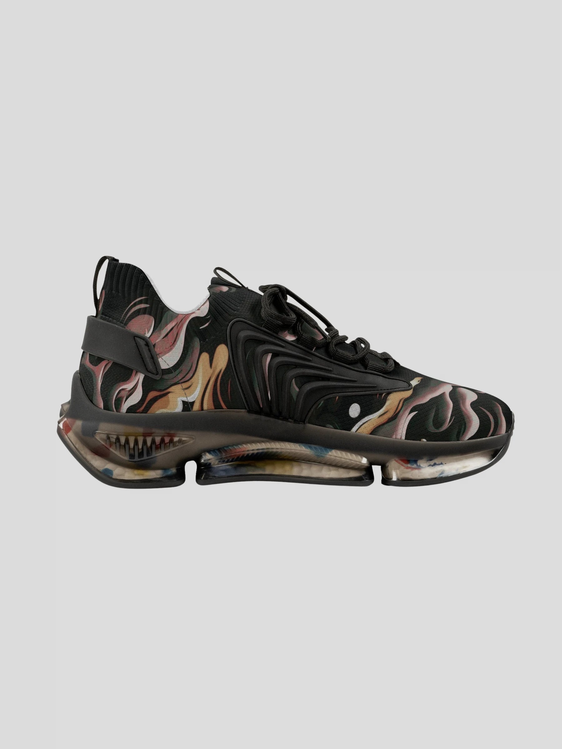 Inside view of RIFT sneaker showing gradient smoke design